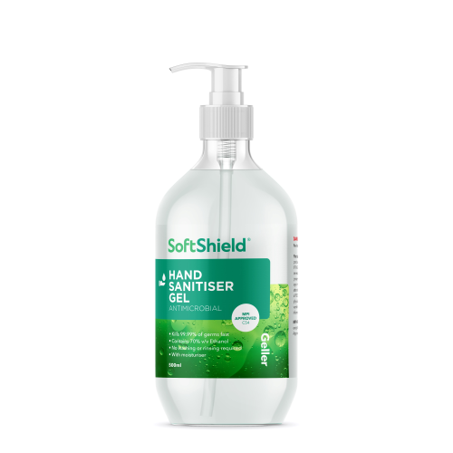 Geller 70% Alcohol Gel Hand Sanitiser 500ml