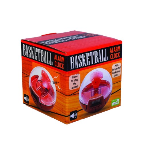 Sports Alarm Clock with sound - Basketball (10cm)