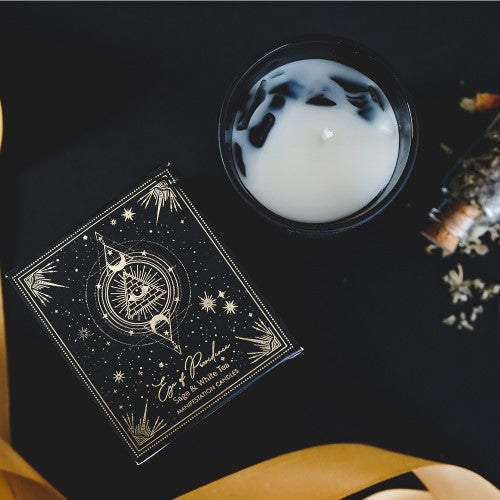 Eye of Providence Sage & White Tea Manifestation Candle 100gm
