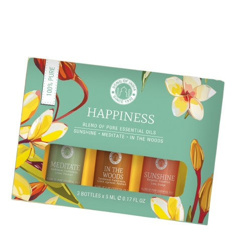 Happiness Essential Oil - Pack of 3 - 5ml Gift Pack