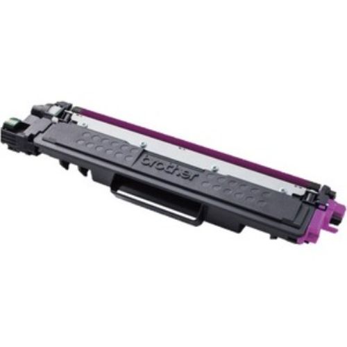 Brother TN-237 high yield magenta toner cartridge for vivid prints, 2300 pages, compatible with Brother laser printers.