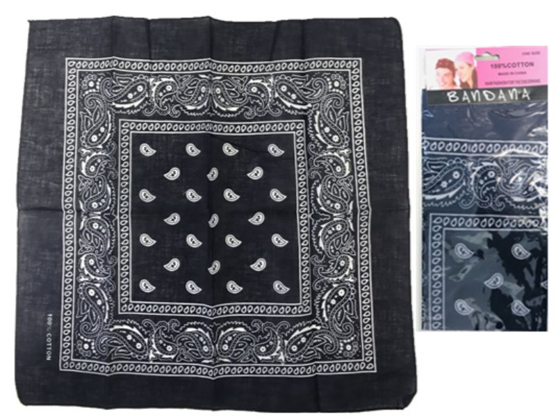 Bandana - Navy Blue 56cm (Set Of 6)