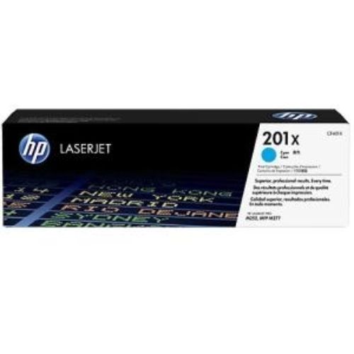 HP 201X High Yield Cyan Toner Cartridge - For LaserJet Pro - 2300 Pages - Genuine HP