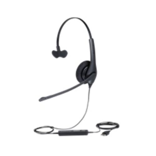 Jabra BIZ 1500 Wired Mono Headset with Noise Cancellation and USB Connectivity for Clear Calls