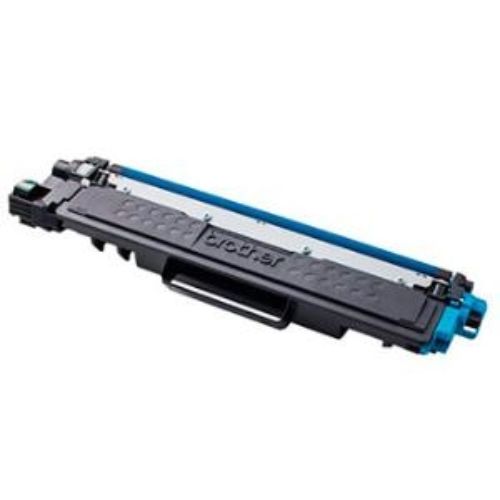 Brother TN-237C Cyan High Yield Toner Cartridge, prints up to 2300 pages with vibrant colors for laser printers.