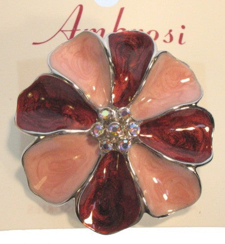 Enamel Flower Brooch (Type 2)