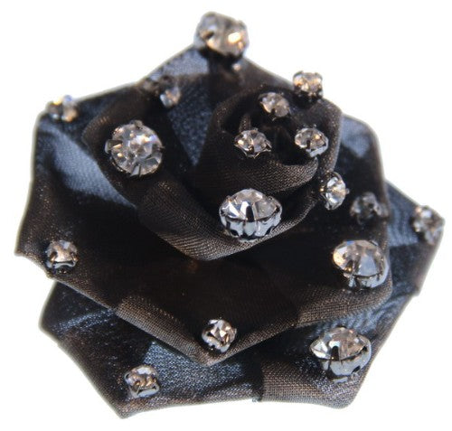 Brooch - Metal Mesh Flower Brooch