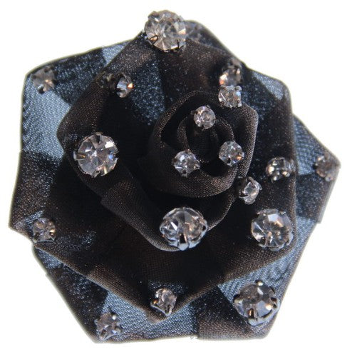 Brooch - Metal Mesh Flower Brooch