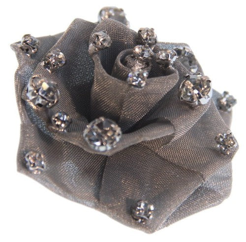 Brooch - Metal Mesh Flower Brooch (Type 2)