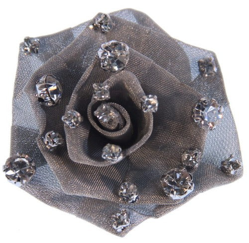 Brooch - Metal Mesh Flower Brooch (Type 2)