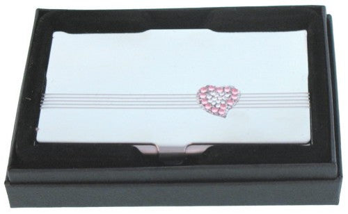 Cardholder Smalll Crystal Heart