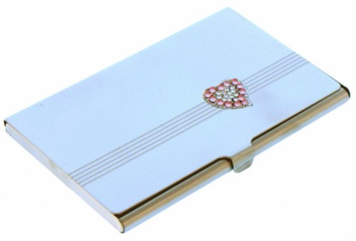 Cardholder Smalll Crystal Heart