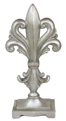Fleur De Lys Décor Silver