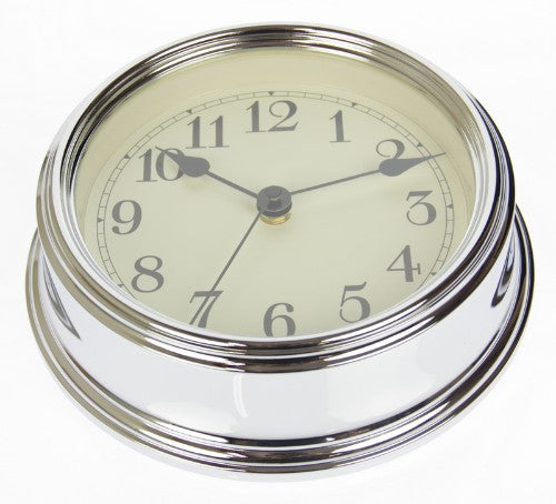 Washington Wall Clock (22cm) Silver