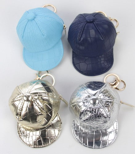 Cap Coinpurse + Keyring - Set of 4