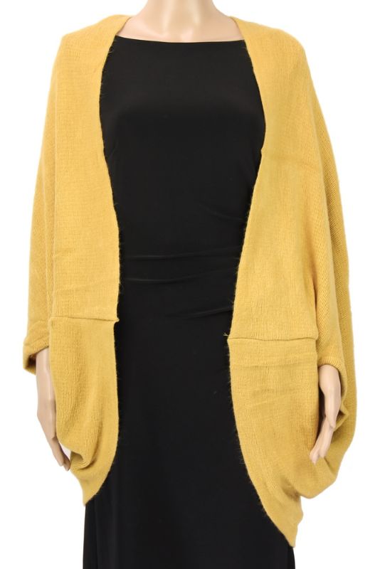 Cape - Dual Use Shrug & Scarf (Mustard)