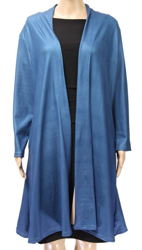 Coat Cape - Solid Colour Navy (Medium)