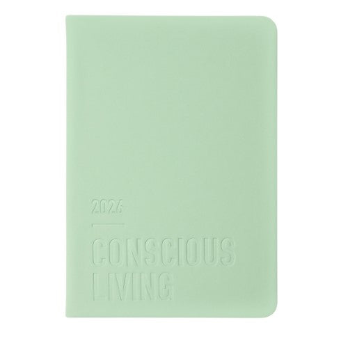 Letts of London Diary Conscious A6 DTP Sage 2026