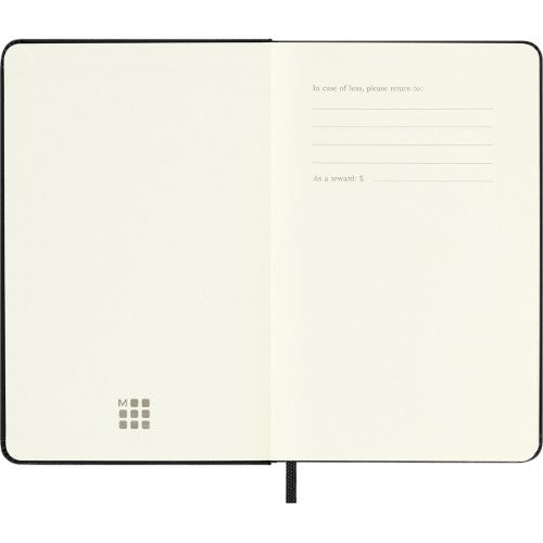 Moleskine Diary 12 Month Weekly Vertical HC Pocket Black 2026