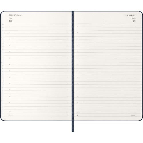 Moleskine Diary 12 Month Daily HC Large Sapphire Blue 2026
