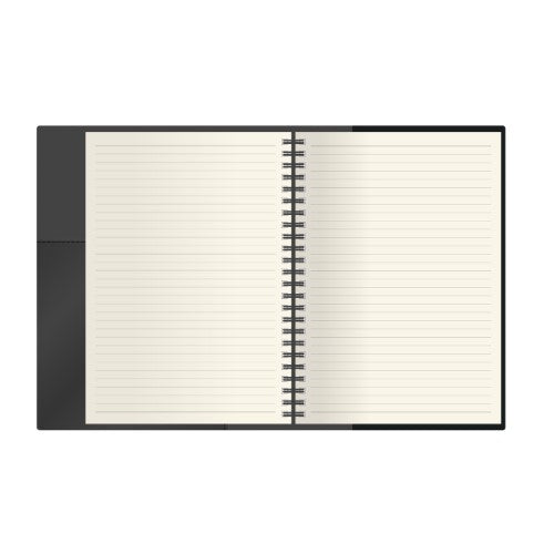 Debden Vanessa Notebook A5 Ruled 192 Pages Navy