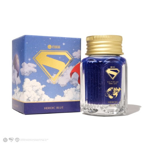 Ferris Wheel Press Fountain Pen Ink WB Superman Heroic Blue 28ml