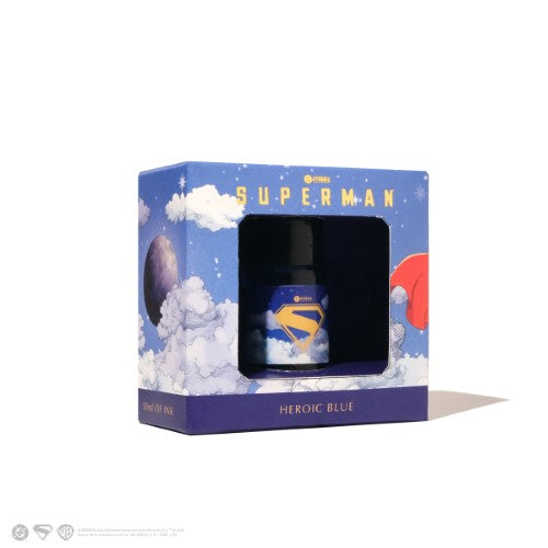 Ferris Wheel Press Fountain Pen Ink WB Superman Heroic Blue 10ml
