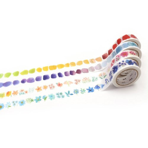 MT Washi Tape 100th Anniversary Set Bluebellgrey