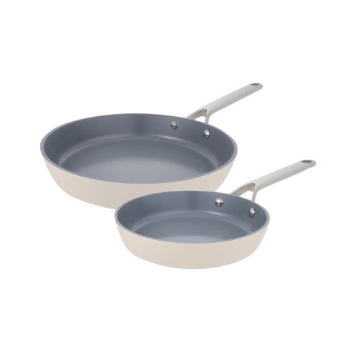 2 Piece Fry Pan Set - PYROLUX Nexgen 20 and 28cm (Ivory)