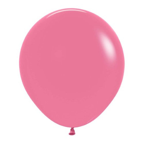 Sempertex 45cm Fashion Rose Pink Latex Balloons 011, 6PK - (Pack of 6 )