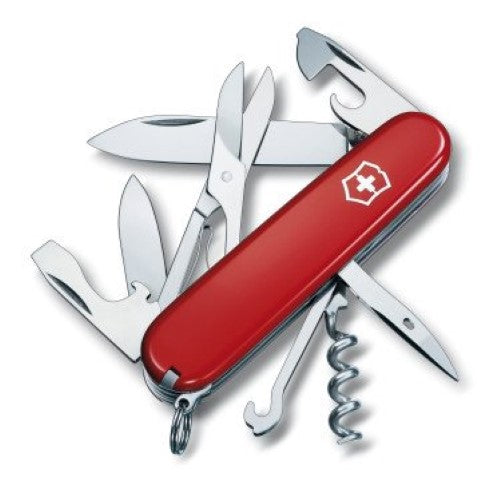 Swiss Pocket Knife - VICTORINOX SAK Climber (Red)