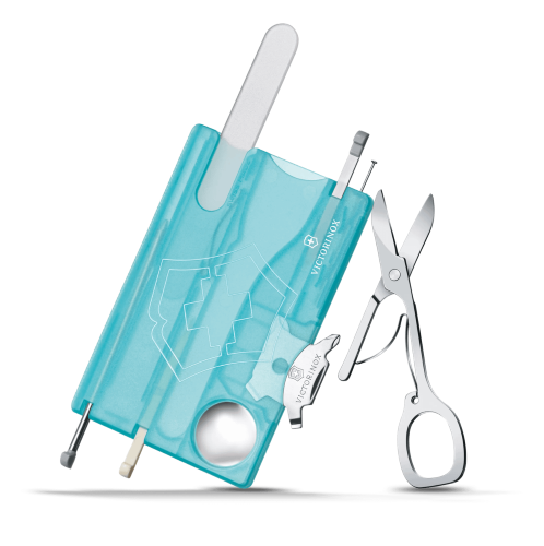 Swiss Card Nailcare - VICTORINOX SAK (Ice Blue Translucent)