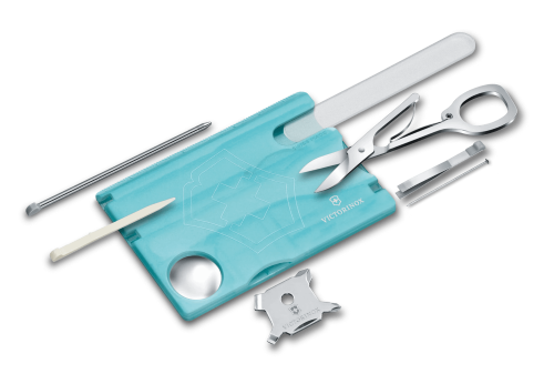 Swiss Card Nailcare - VICTORINOX SAK (Ice Blue Translucent)