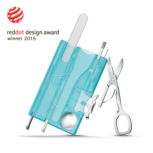 Swiss Card Nailcare - VICTORINOX SAK (Ice Blue Translucent)