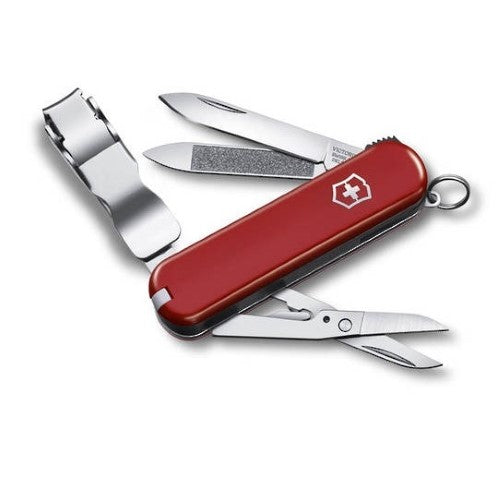 Swiss Pocket Knife - VICTORINOX SAK Nail Clip 580 (Red)