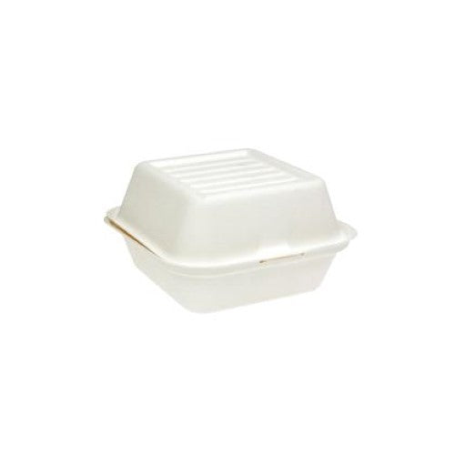 Green Choice Clam Sugarcane Burger 155x150x80mm - 50PC