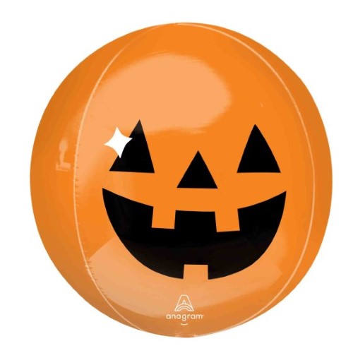 Balloon - Orbz XL Haunted Manor Pumpkin G20