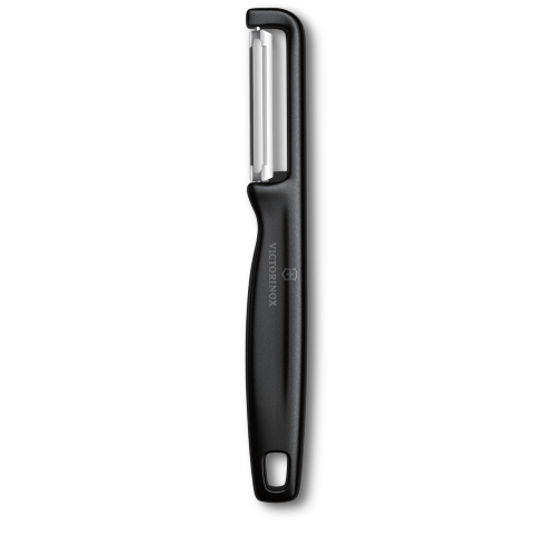 Straight Double Edge Peeler - VICTORINOX IOTA 10cm (Black)