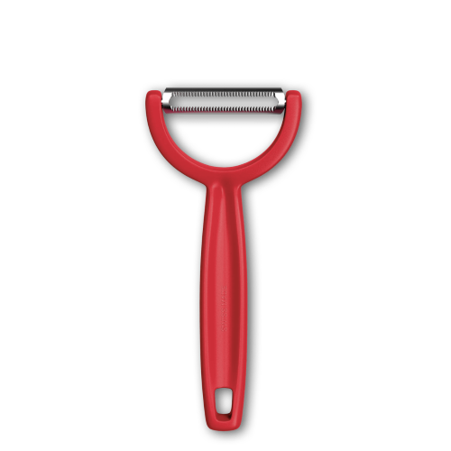 YPSO Serrated Double Edge Peeler - VICTORINOX 10cm (Red)