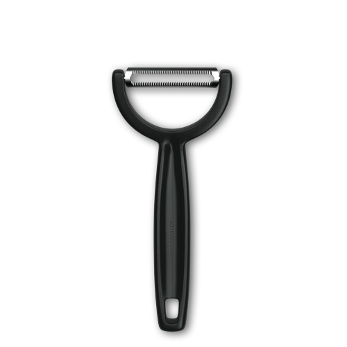 YPSO Serrated Double Edge Peeler - VICTORINOX 10cm (Black)