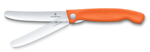 Folding Picnic Knife - Victorinox (Orange)