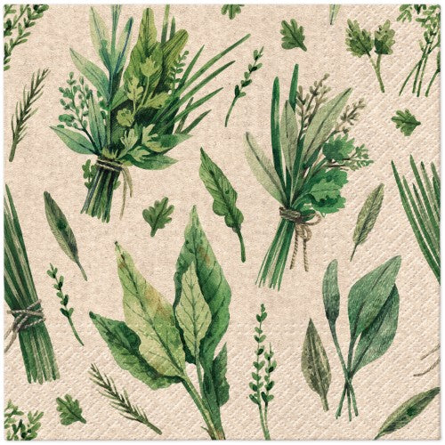 Napkins - PAW WE CARE HERBAL PICKING 33 x 33cm (Pack of 20)