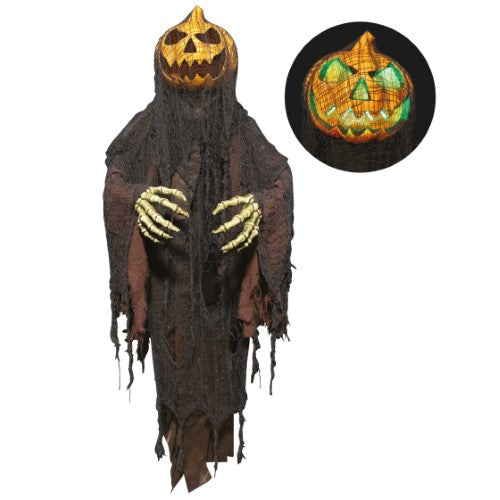 Animatronics Hanging Pumpkin Man
