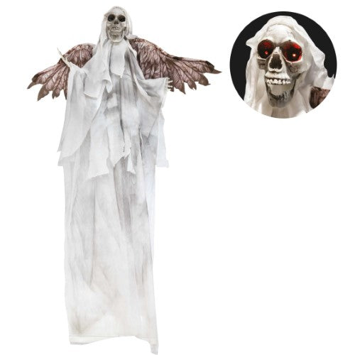 Animatronics Hanging Evil Angel Skeleton