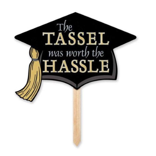 Beistle Graduation Cap Yard Sign