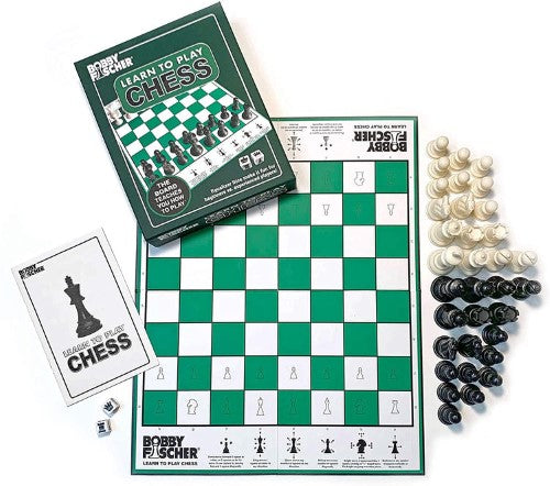 Bobby Fisher Learn To Play Chess Set