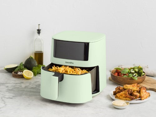 GreenPan - Bistro XXL Coloured Air fryer Mint Green - 7.2L