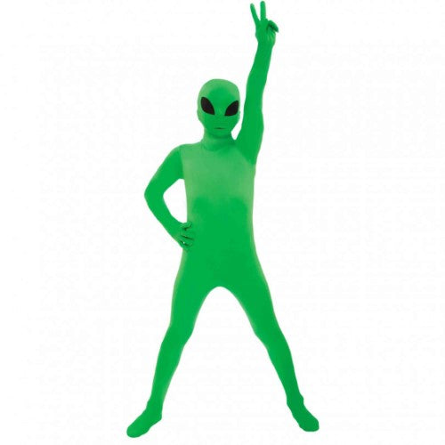 Costume Alien Morphsuit Child's 7-9 Years