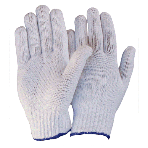 Omni Polycotton Gloves - Bulk Packed - Extra Large (Natural Colour)