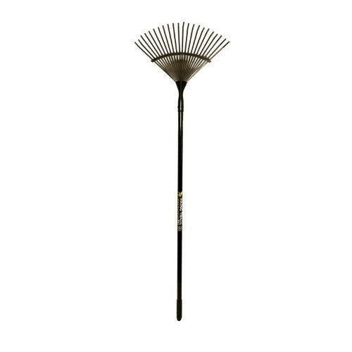 Viking Trade Rake Metal 22 Tine With Hollow Core Fibreglass Handle